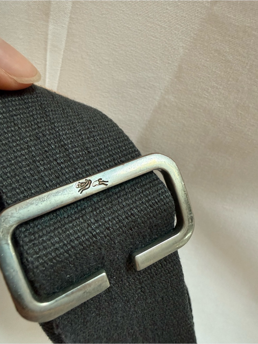 Longchamp Adjustable Shoulder Strap – Dark Gray